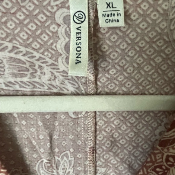 Pink Paisley top - Picture 3 of 4